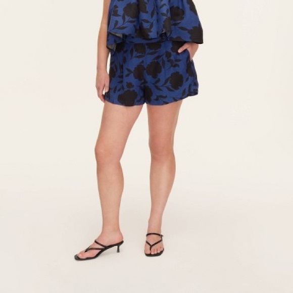 NWT kate spade new york x Target Classic Rose Linen shorts - L - Picture 1 of 4